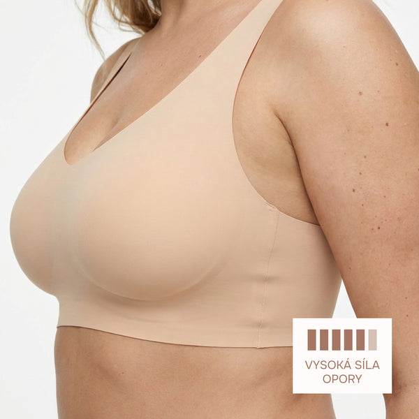 Seamless Back-Shaping Bra, NUDE Size: 3XL