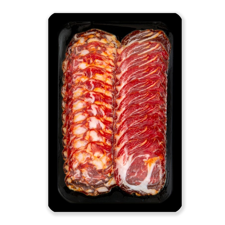 Mixed Board (Cachaço + Painho) of Sliced Black Pork