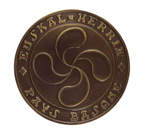 Croix basque chocolat noir - Lauburu
