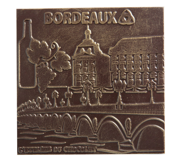 Quadrato di Cioccolato Fondente Bordeaux