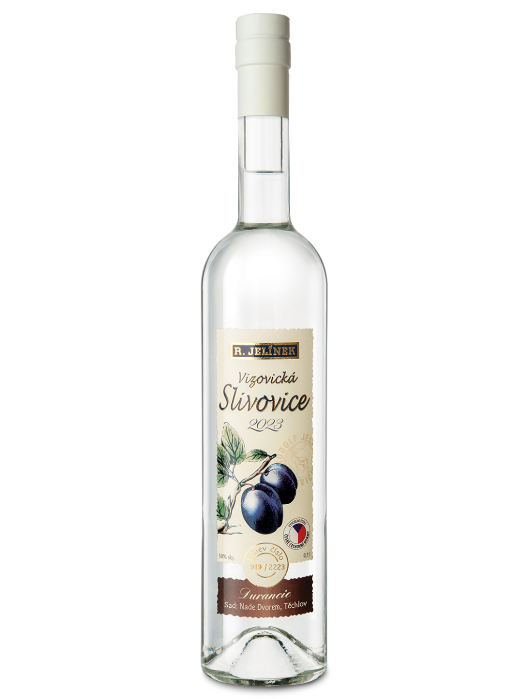 Vizovice Plum Brandy 2023 Durancie 50% 0.7l