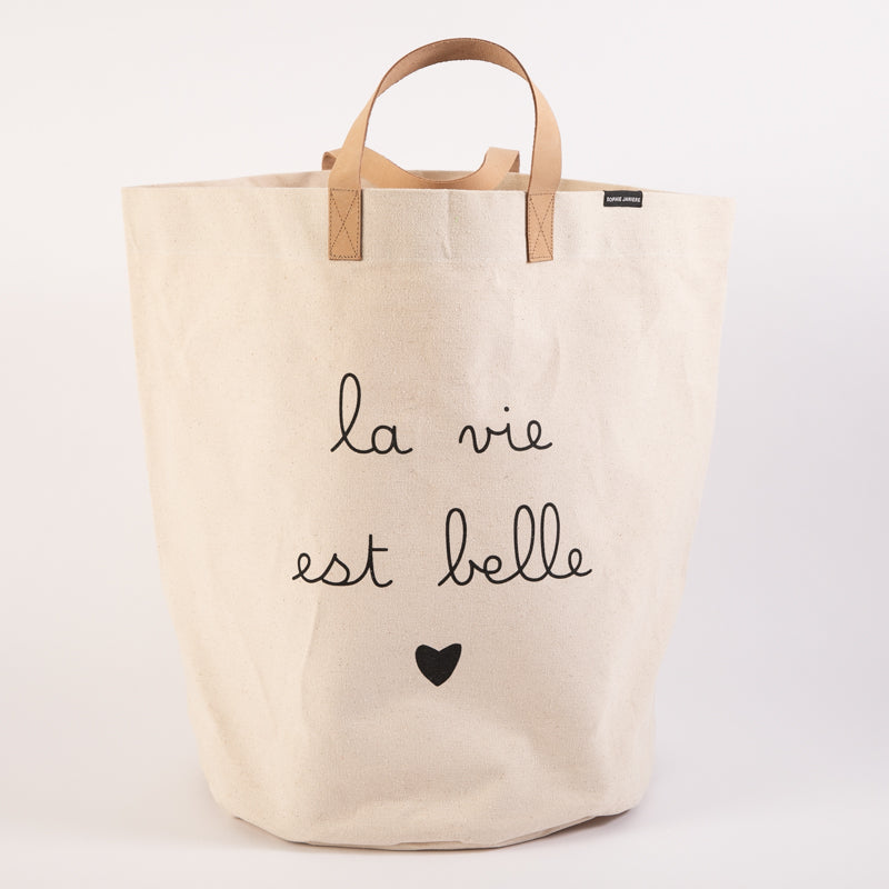 laundry basket life is beautiful