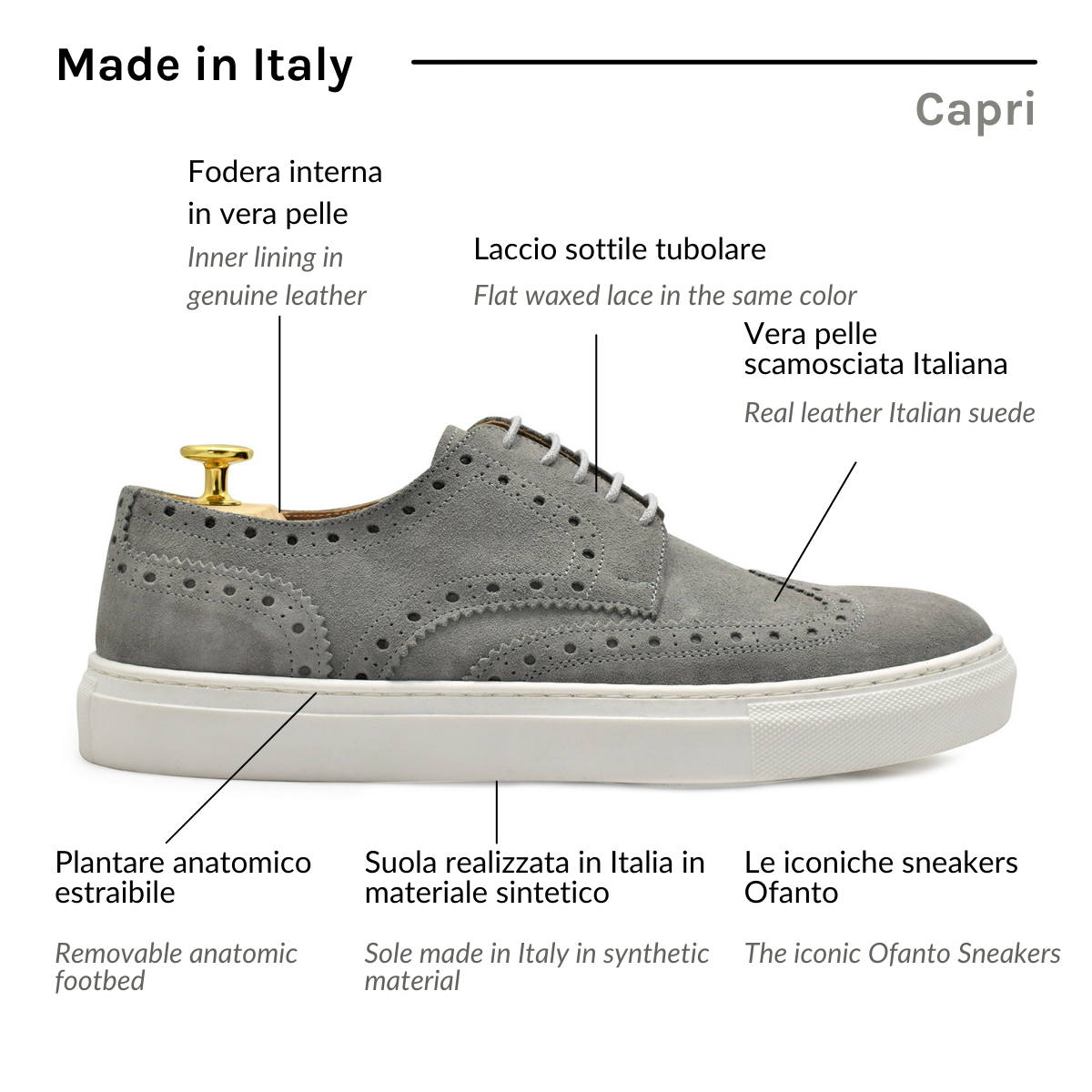 CAPRI - Svetlo siva