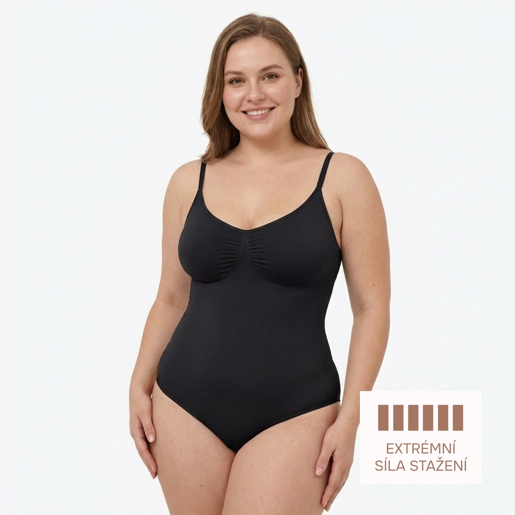 Shaping bodysuit with classic panty cut, BLACK size other: 3XL/4XL