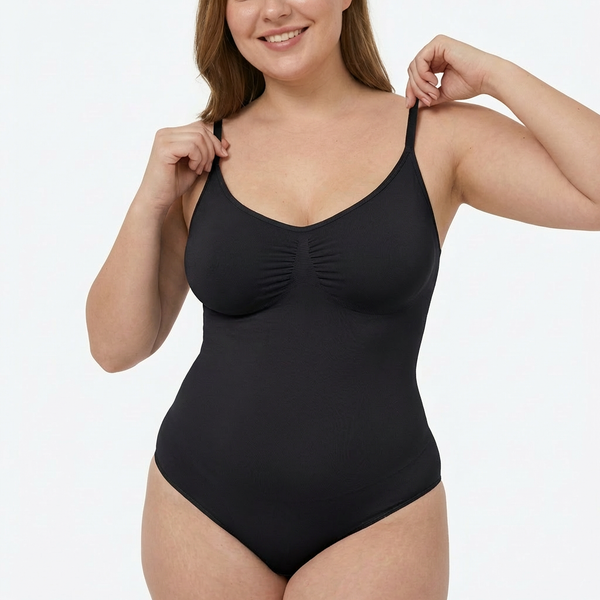Shaping bodysuit with classic panty cut, BLACK size other: 3XL/4XL
