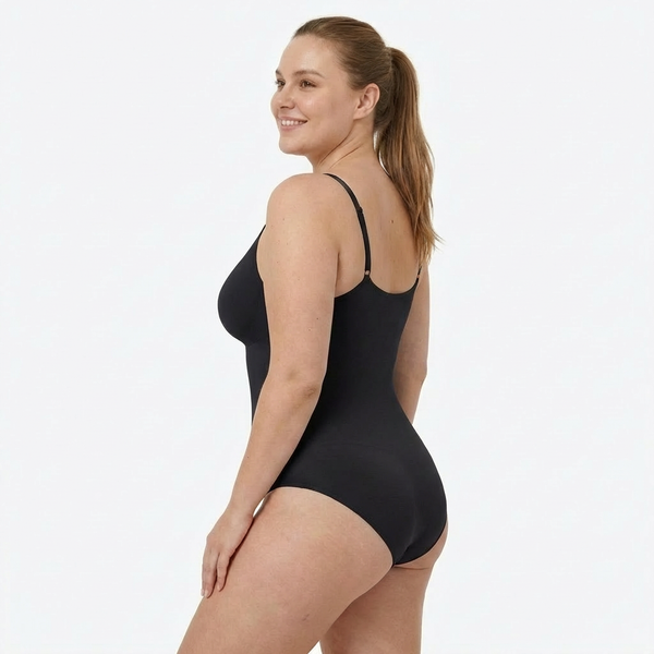 Shaping bodysuit with classic panty cut, BLACK size other: M/L