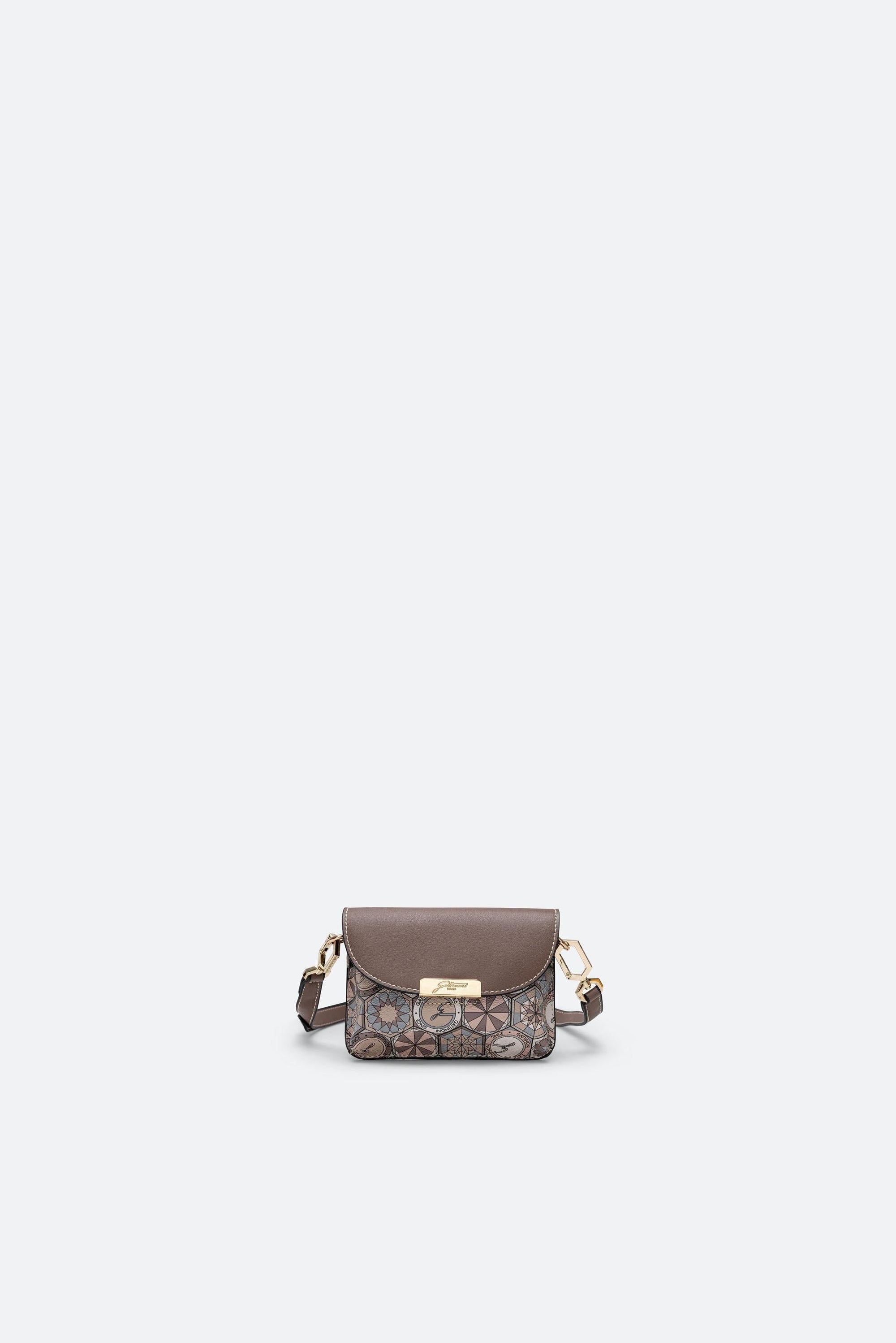 Sac banane Teodosia en poudre avec détails rose antique
