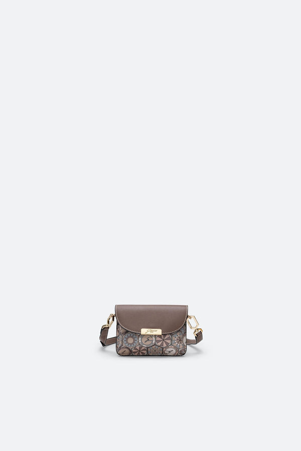 Sac banane Teodosia en poudre avec détails rose antique