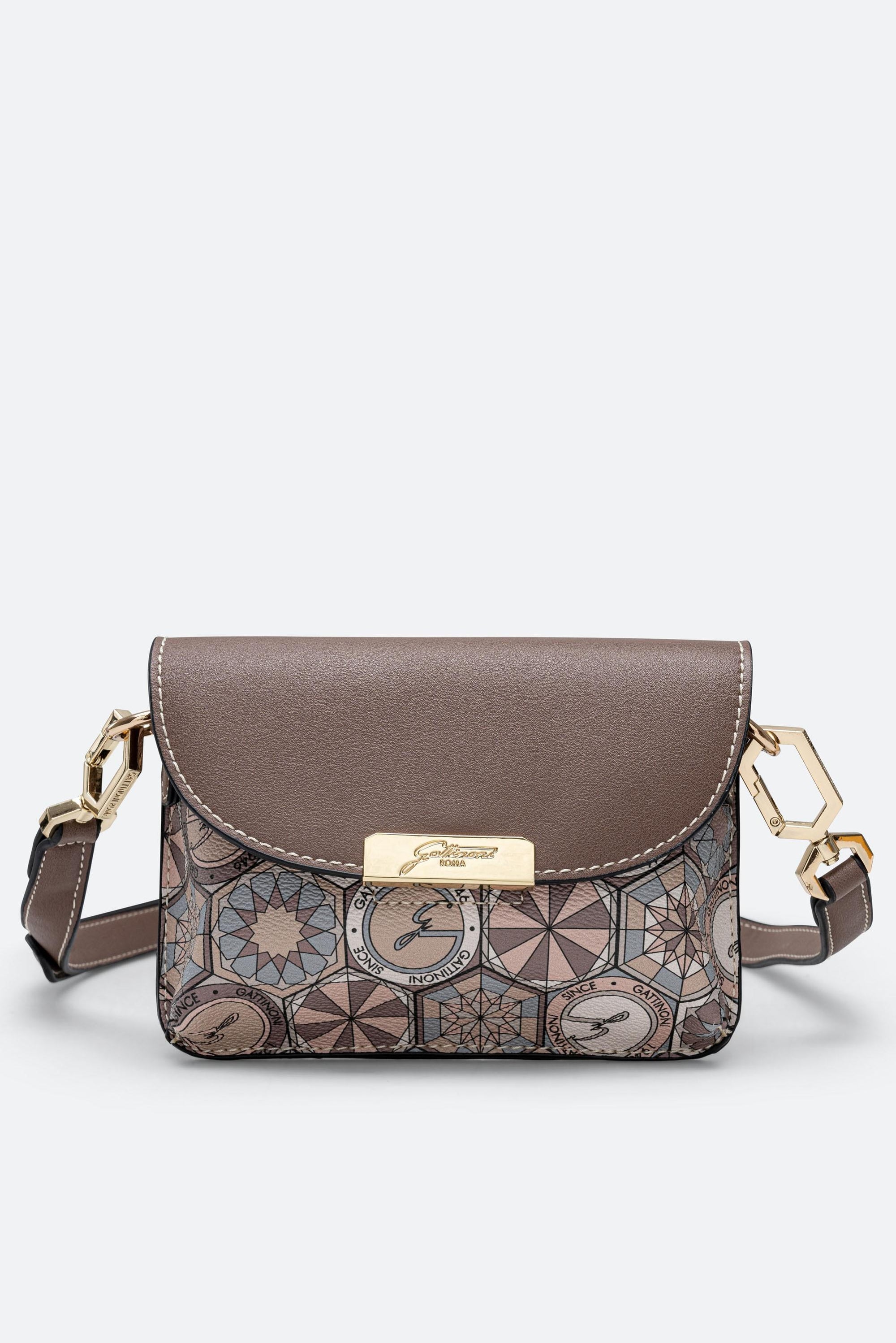 Sac banane Teodosia en poudre avec détails rose antique