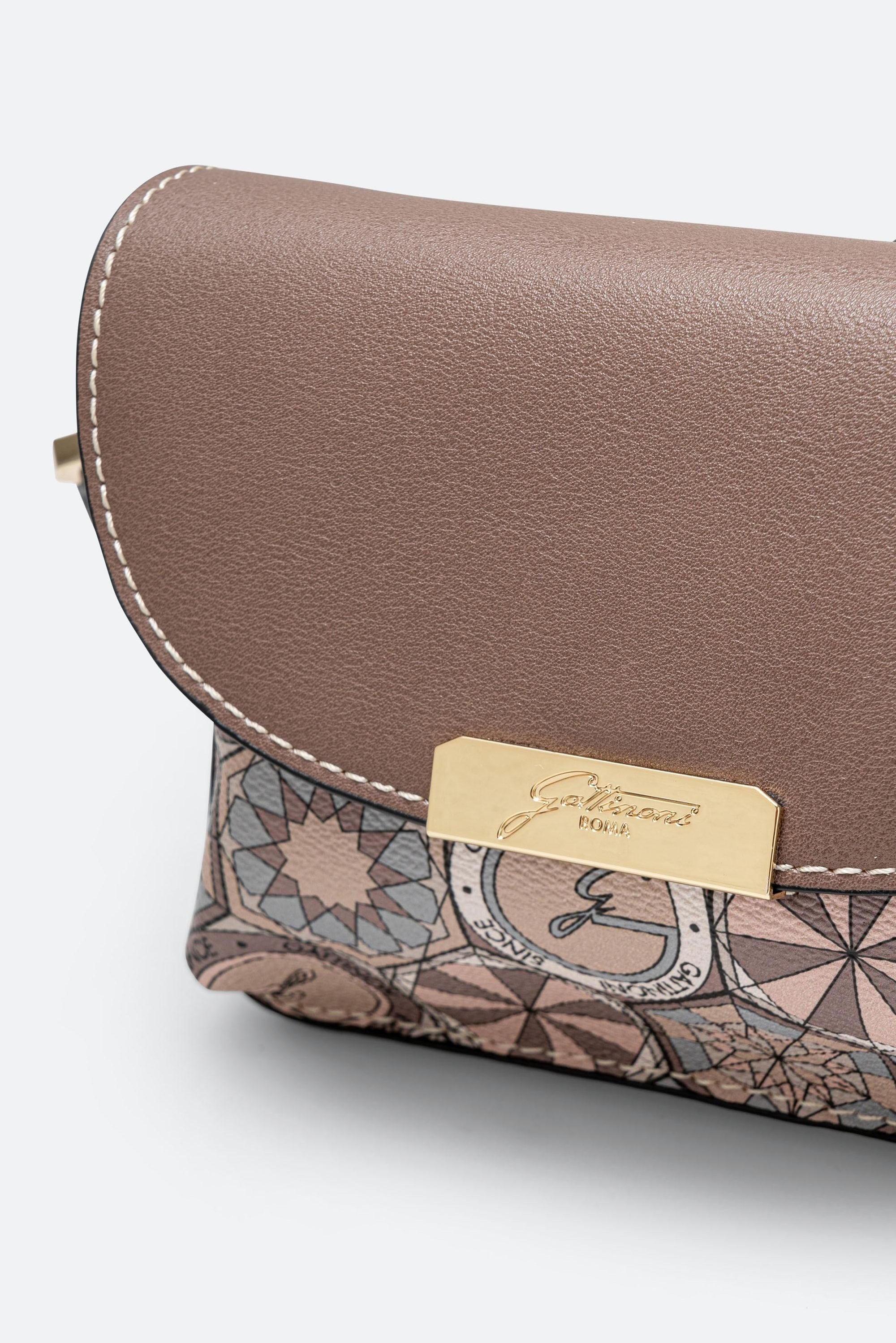 Sac banane Teodosia en poudre avec détails rose antique
