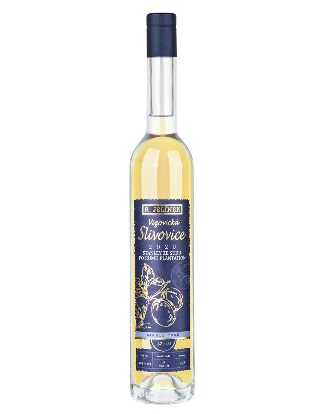 Vizovice Plum Brandy 2020 Stanley from Plantation Rum Cask 48.5% 0.5l