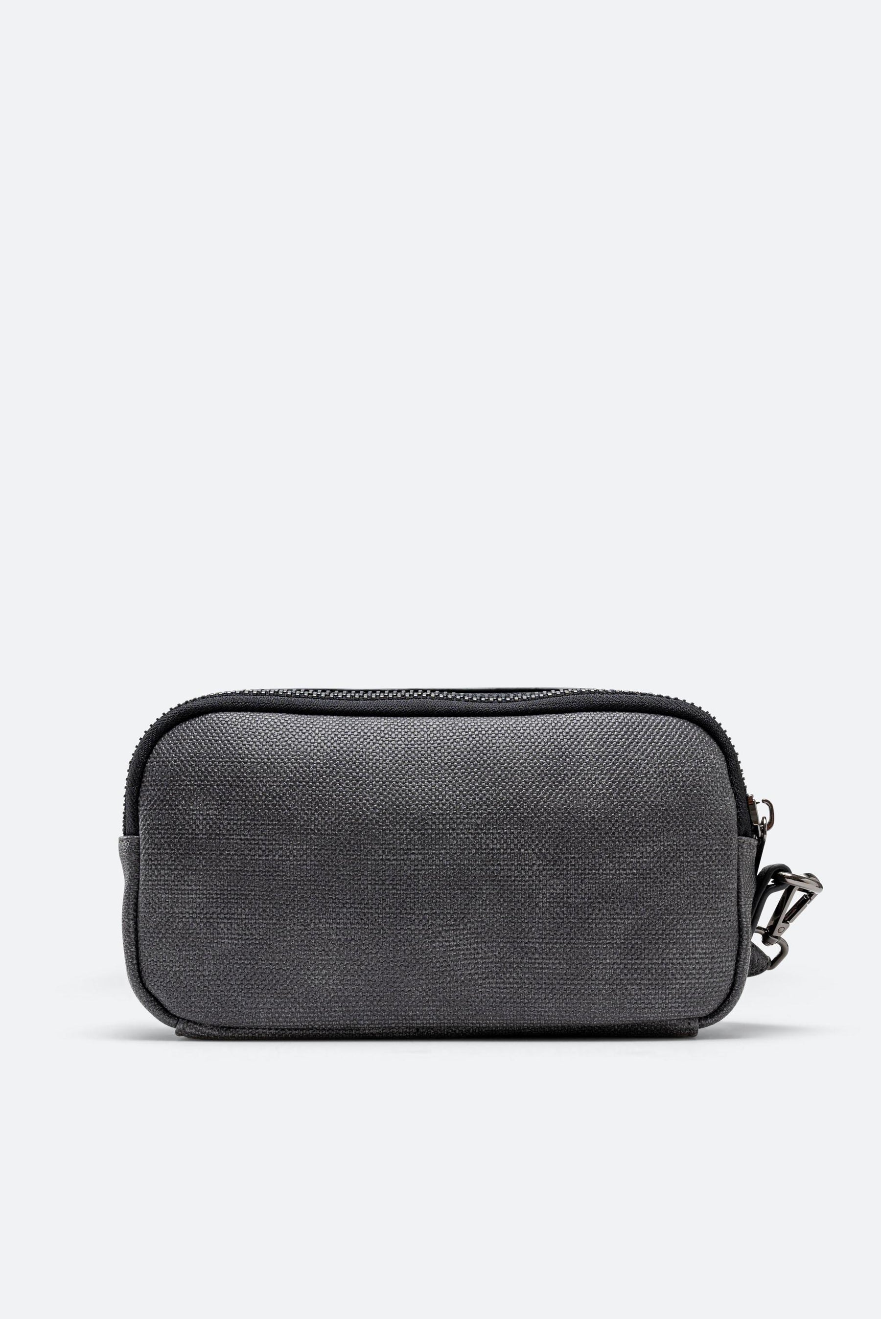 Beauty Tristan Texture with Embossed Logo in Gray