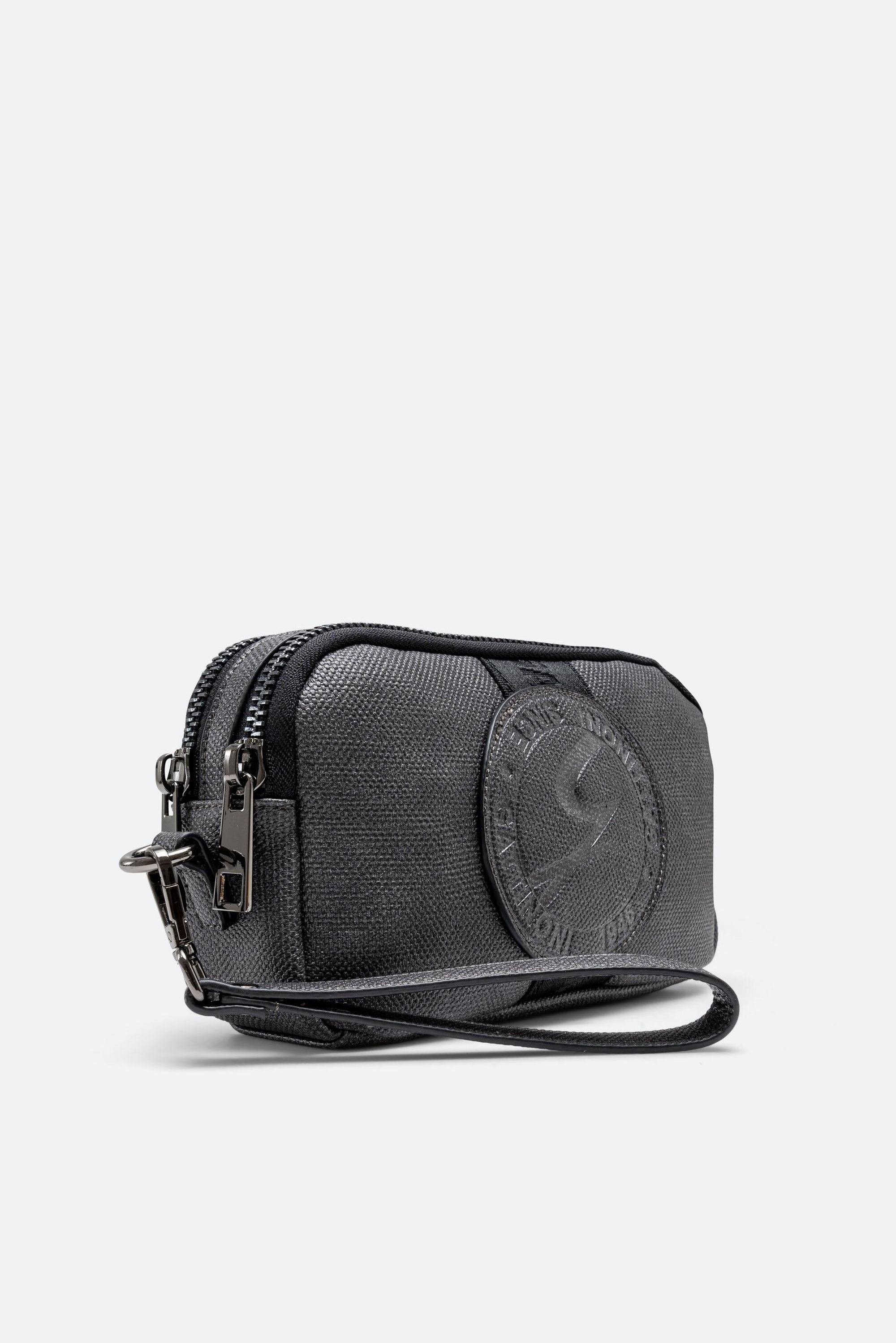 Beauty Tristan Texture with Embossed Logo in Gray