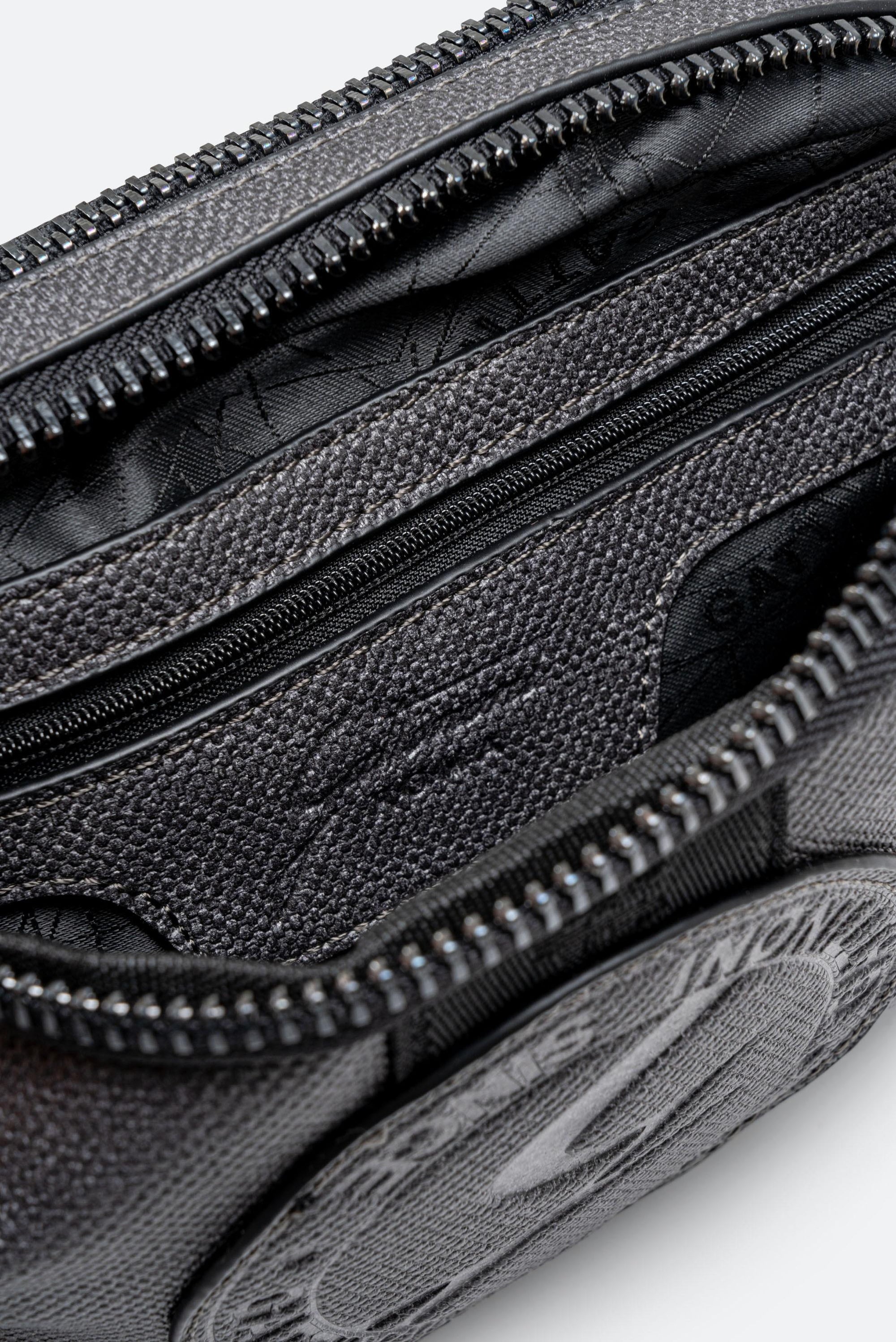 Beauty Tristan Texture with Embossed Logo in Gray