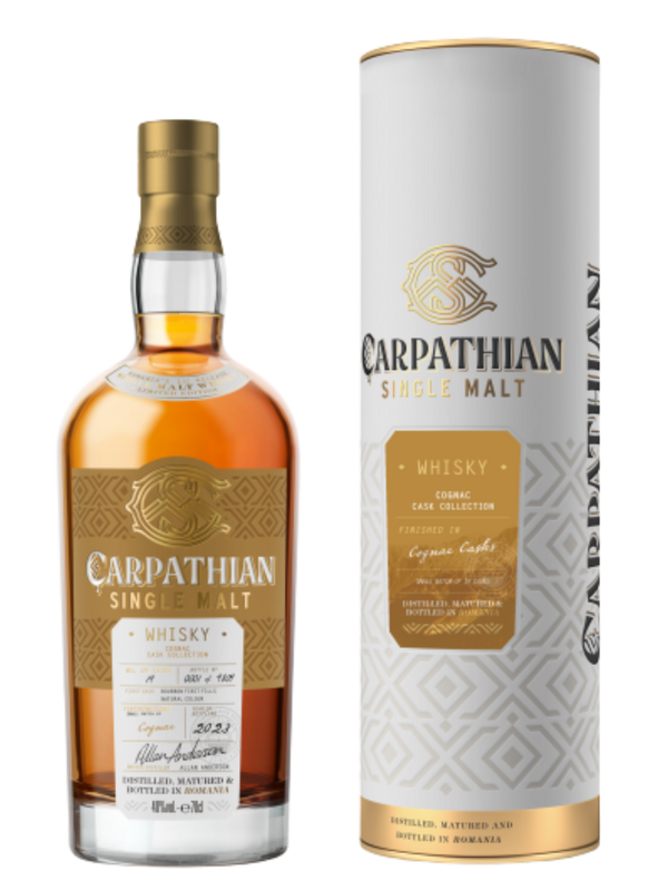 CARPATHIAN Single Malt Cognac Cask 40% 0.7l