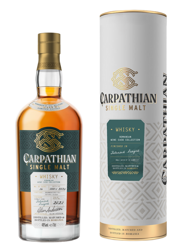 CARPATHIAN Single Malt Feteasca Neagra Cask 40% 0.7l