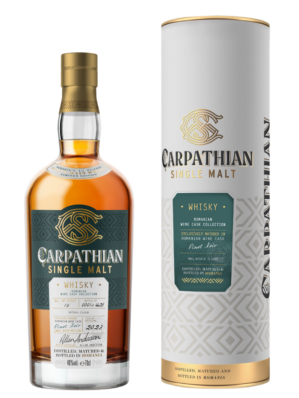 CARPATHIAN Single Malt Pinot Noir Cask 40% 0.7l