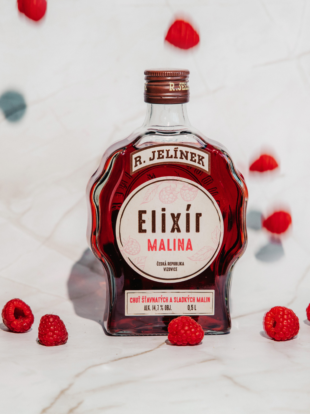 Elixír Malina 14,7% 0,7l