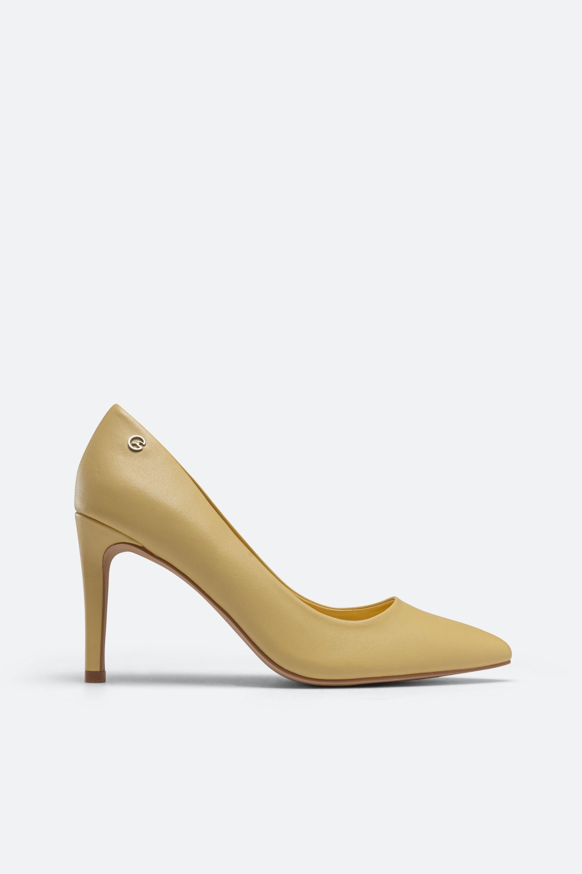 Tacones Morrison Amarillo Huevo