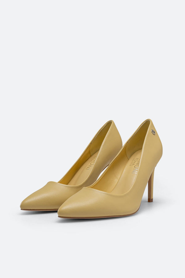 Tacones Morrison Amarillo Huevo