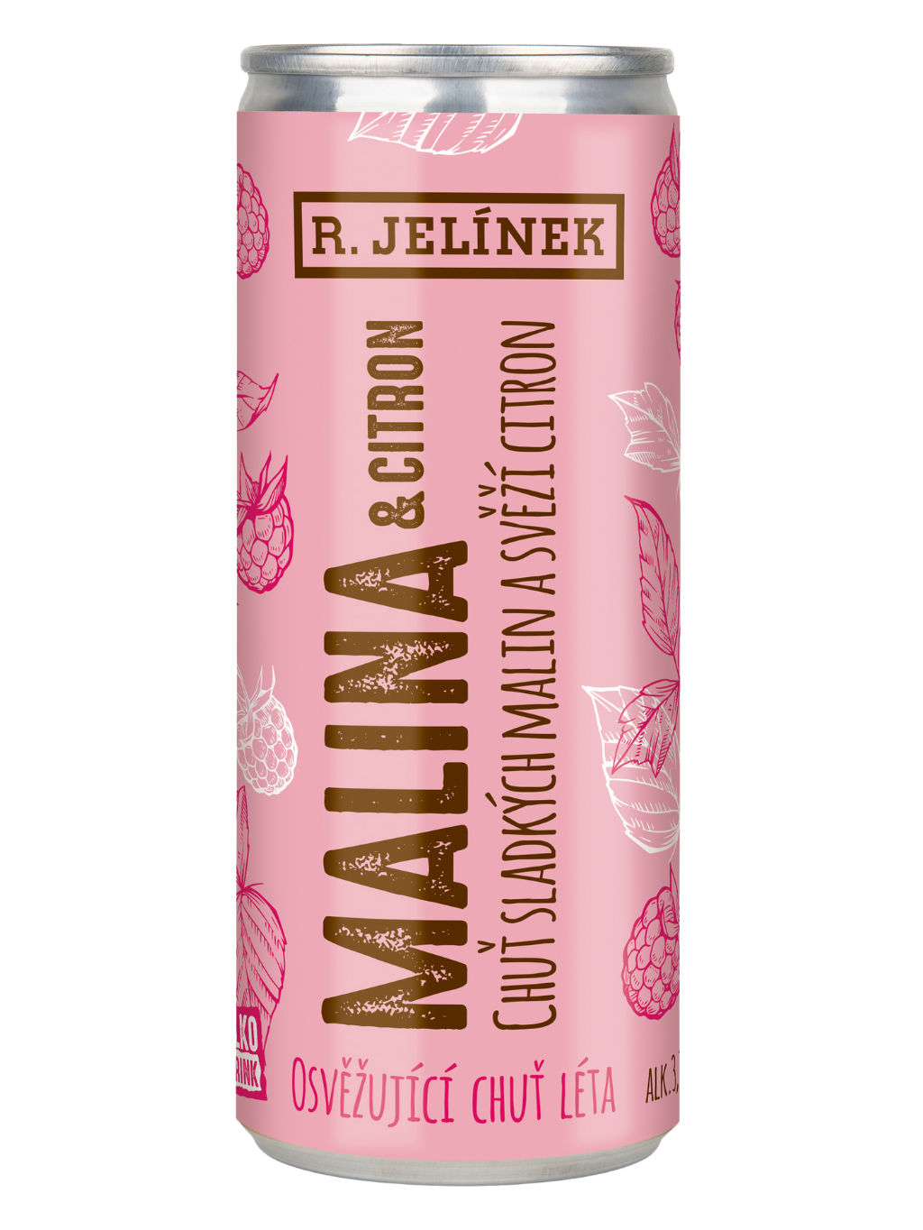 Raspberry & Lemon 3.1% 250ml Alcoholic Mixed Drink in a Can