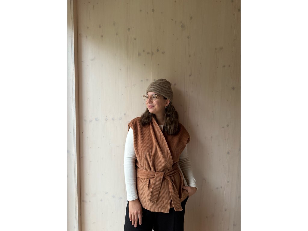 Manšestrová vesta Camel