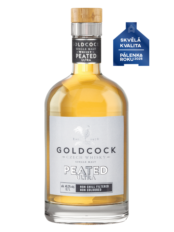 GOLDCOCK Ultra Peated Single Malt 49.2% 0.7l