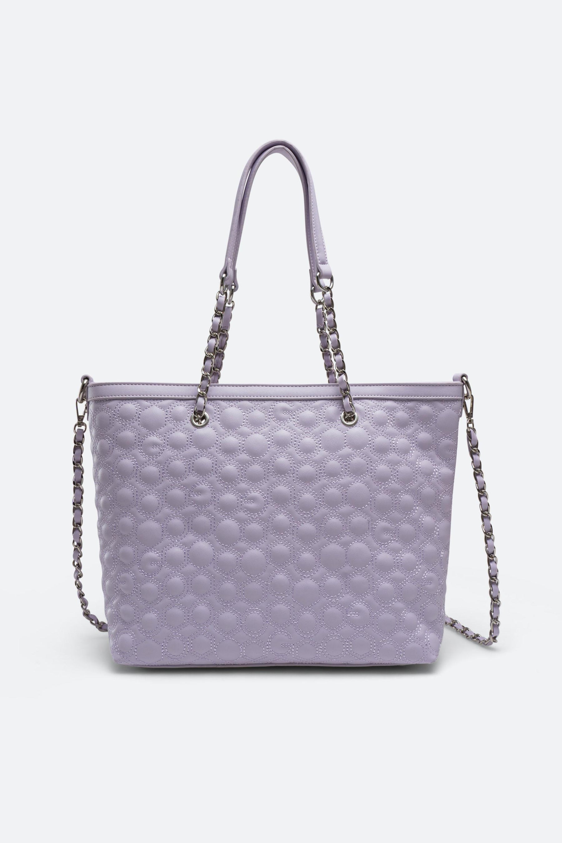 Bolsa de Compras Mediana Púrpura