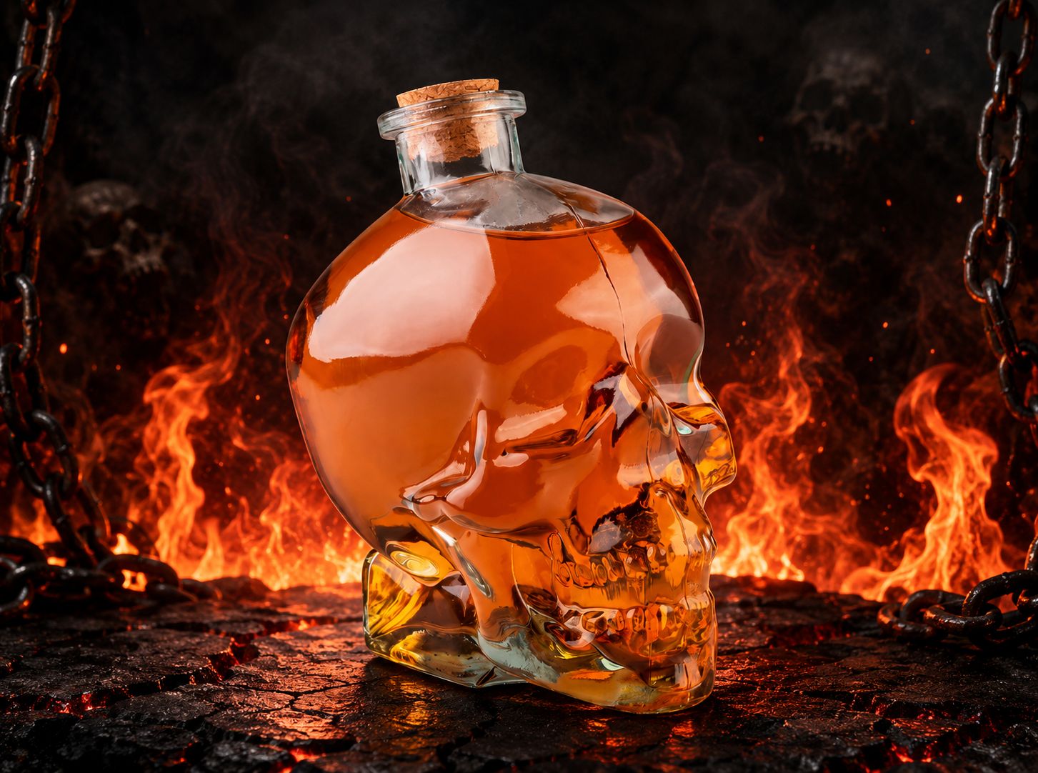 Elisa Gift Mead Skull – Chilli 0.7 l
