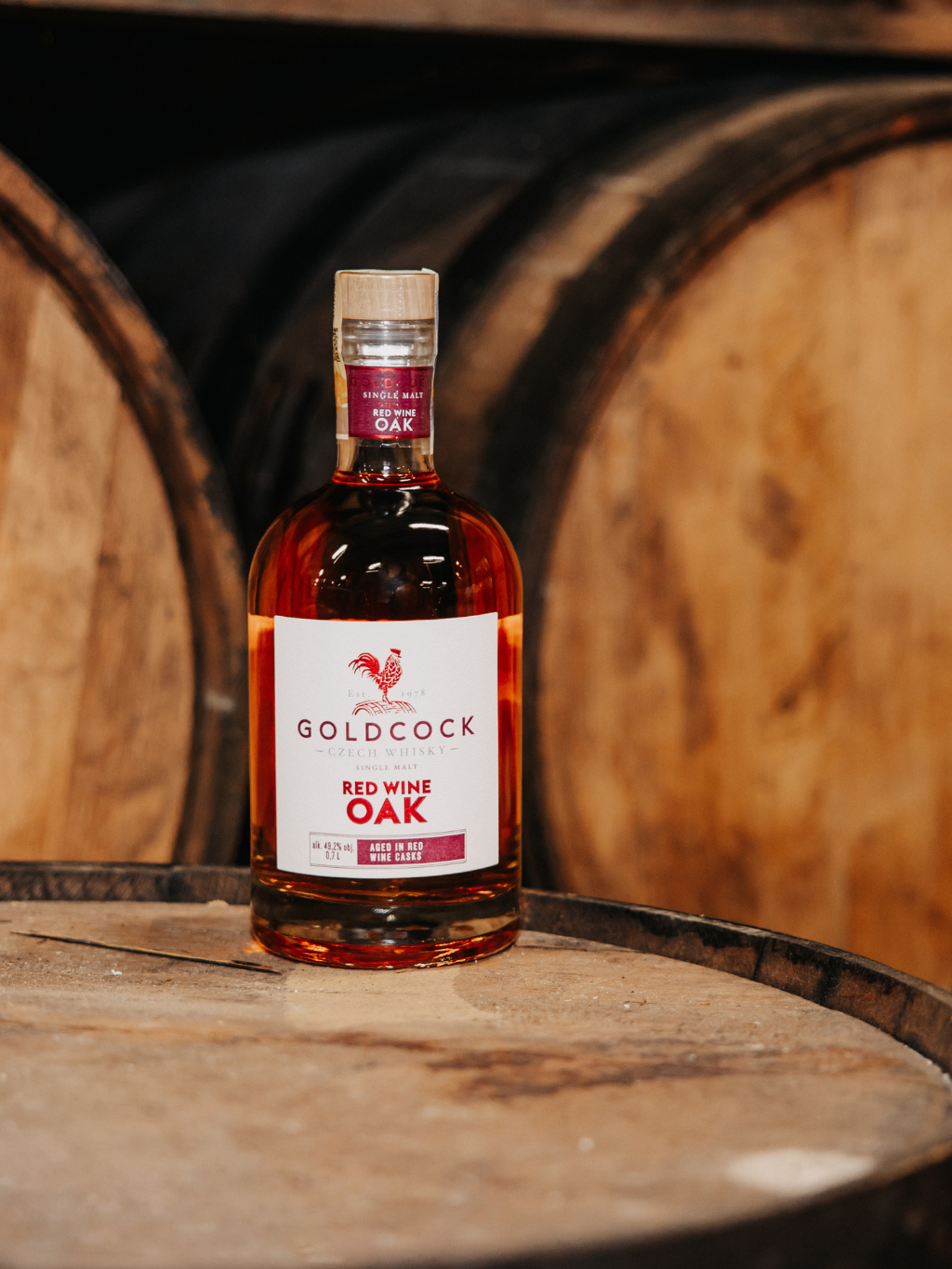 GOLDCOCK Red Wine Oak Cask Finish 49,2% 0,7l