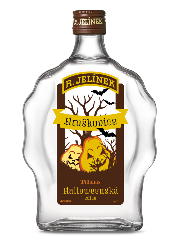 Hruškovice Williams 42% 0,7l Halloween Číslo láhve: 1