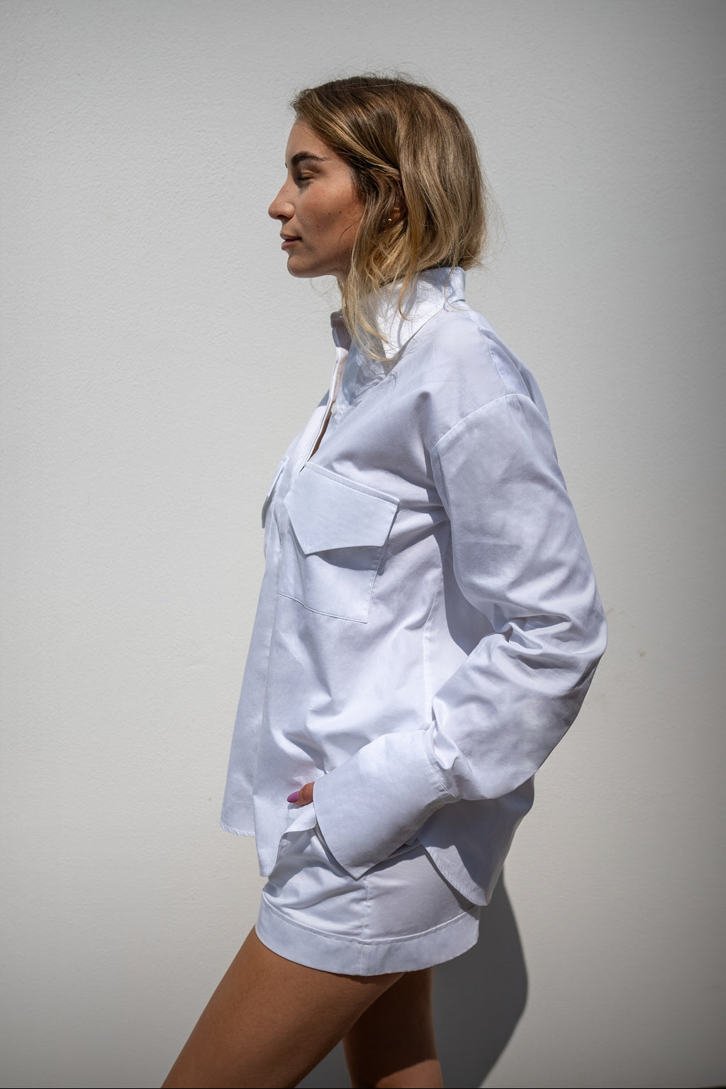 Classy Shirt | CĀVA PREMIUM WEAR by Loreen Label Size: UNI / XS - L, Colour: White