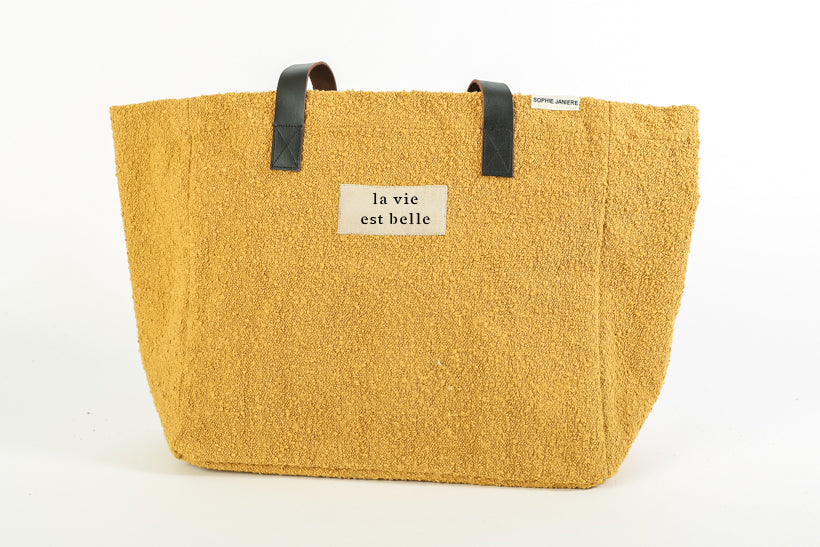 Sac Malo bouclette la vie est belle