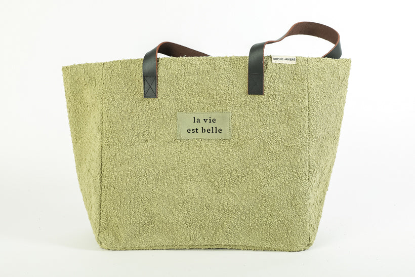 Sac Malo bouclette la vie est belle