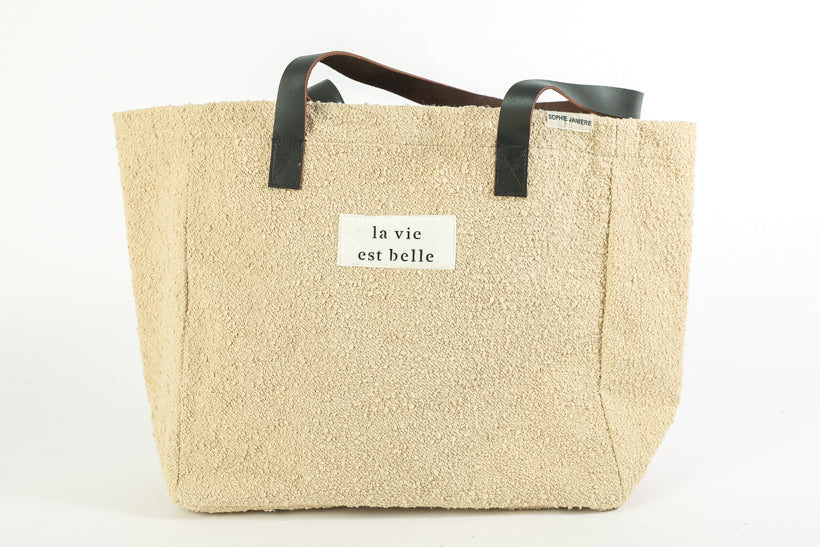 Sac Malo bouclette la vie est belle