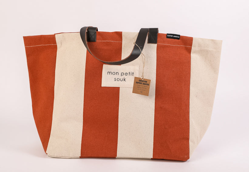 Talensac Tas (strepen) mijn kleine souk