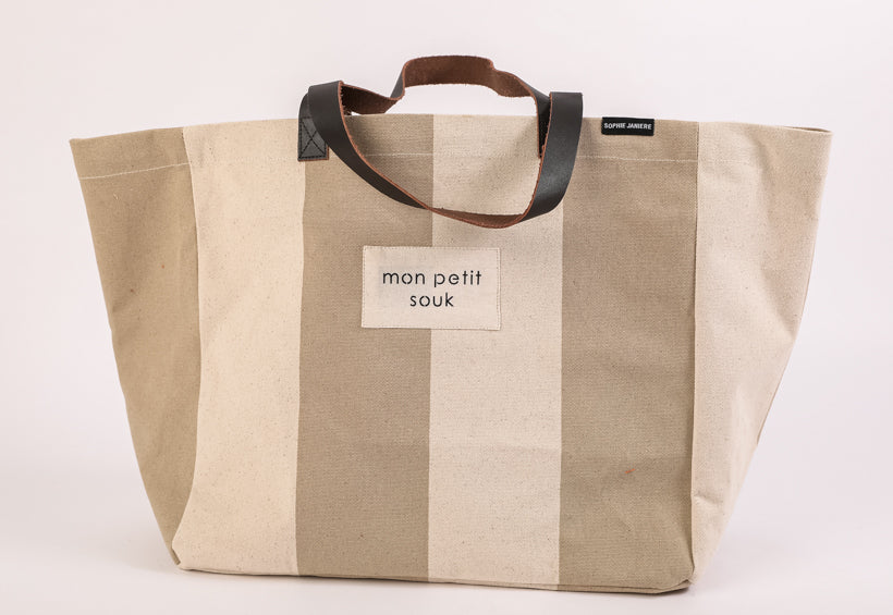 Talensac Tas (strepen) mijn kleine souk