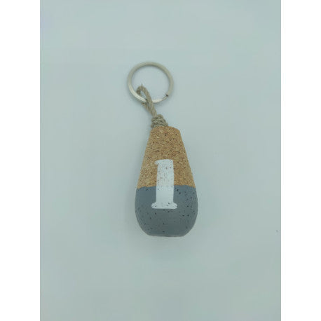 Cork Floating Keychain