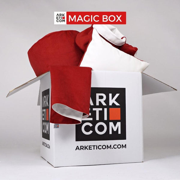Magic Box Arketicom Pouf Cuscini e Decorazioni Natalizie per la Tavola