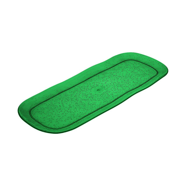 LARGE RECTANGULAR TRAY - EMERALD - MEMENTO SYNTH