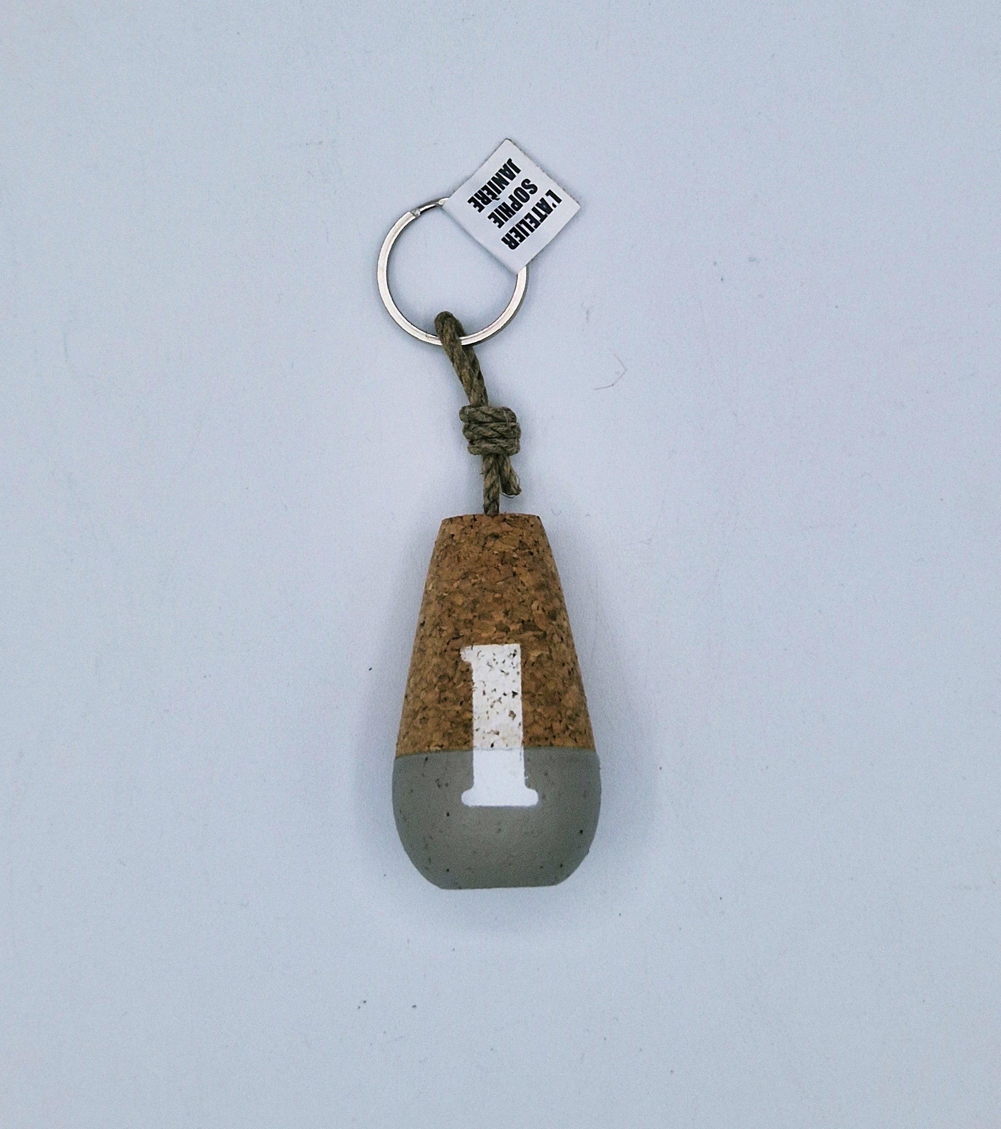 Porte-clés flottant en liège