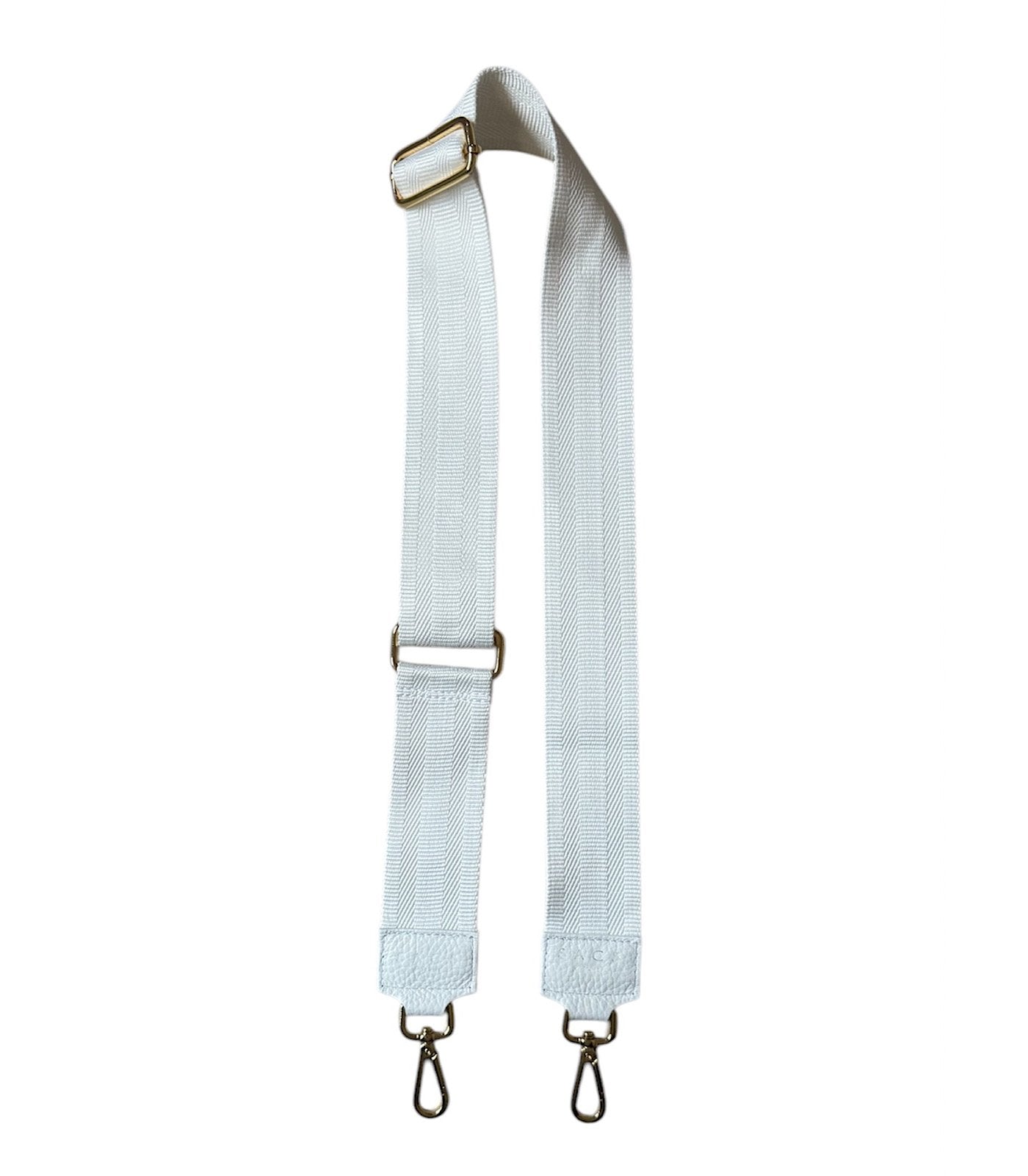 Optical White Fabric Shoulder Strap