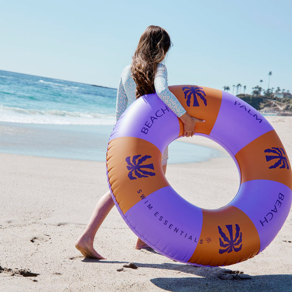 Palm Trees | Purple/Orange Pool Float 120 cm