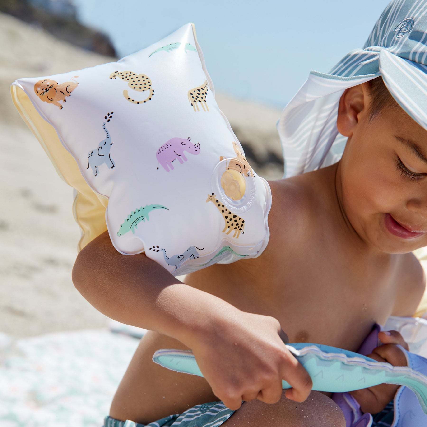 Wild Life | Multicolored Swim Arm Bands 2-6 Years