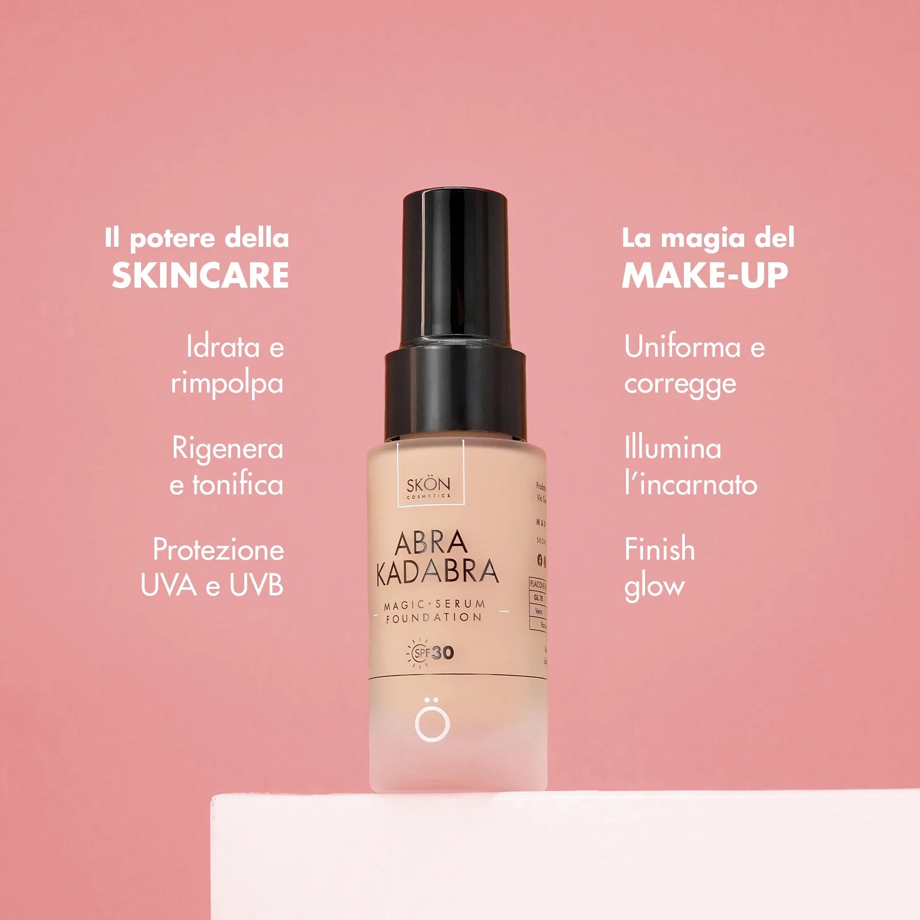Foundation Face Serum with Sun Protection