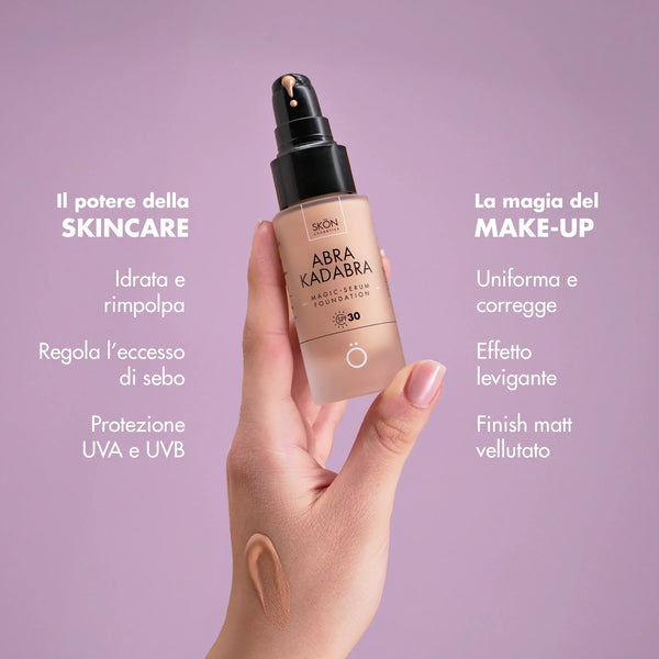 Face serum foundation with sun protection (soft matt)
