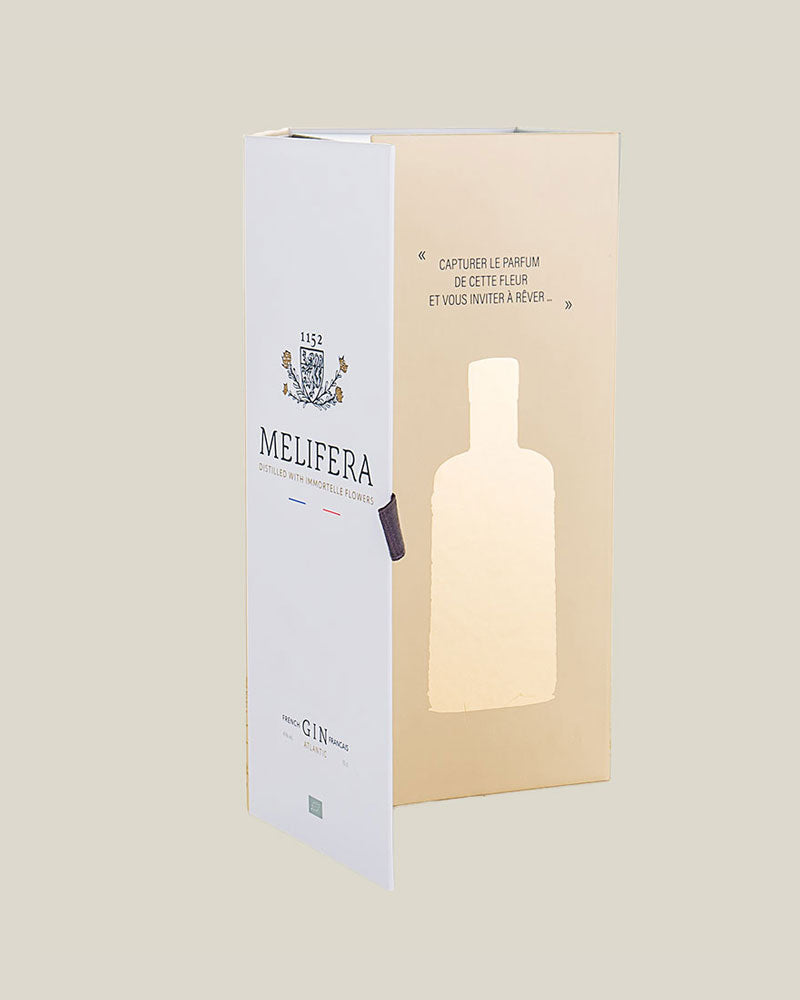 Melifera in its gift box
