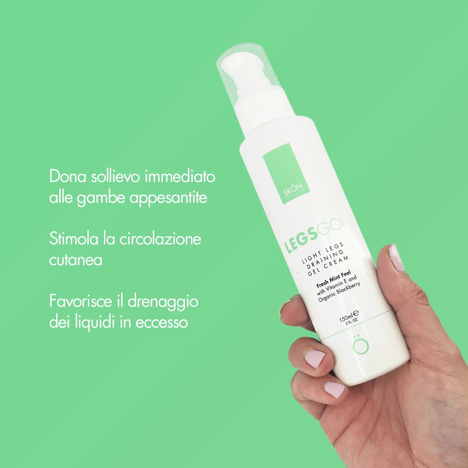 Leg fatigue relief cream