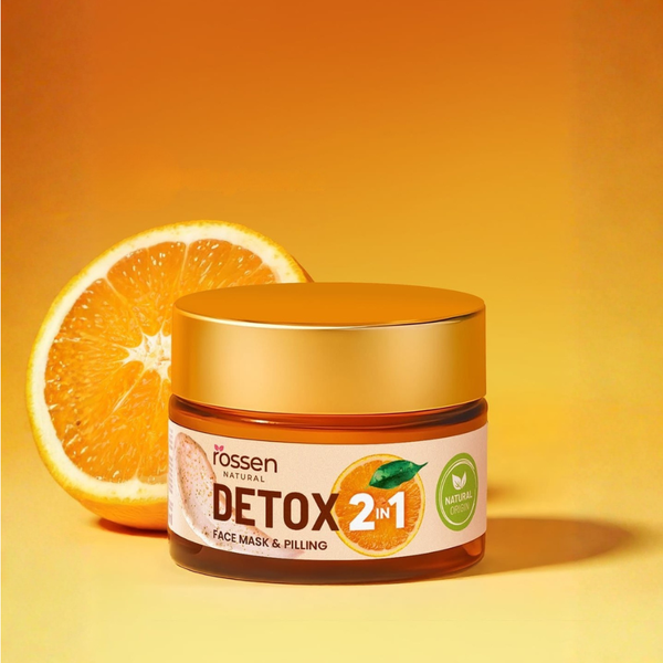 Detoxikační peelingová maska na obličej