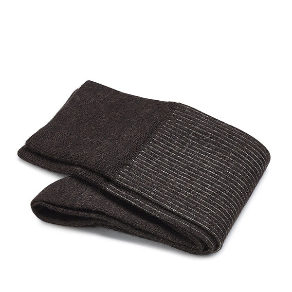 Calcetines de lana merino para hombre – Sombra | Marrón